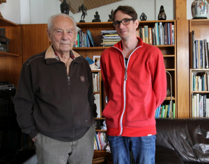 Kurt Hirschel mit Sebastian Postl